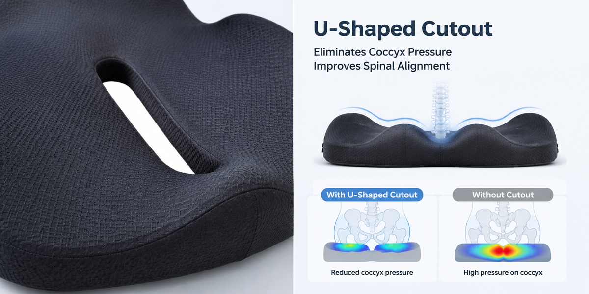 Memory Foam Seat Cushion
